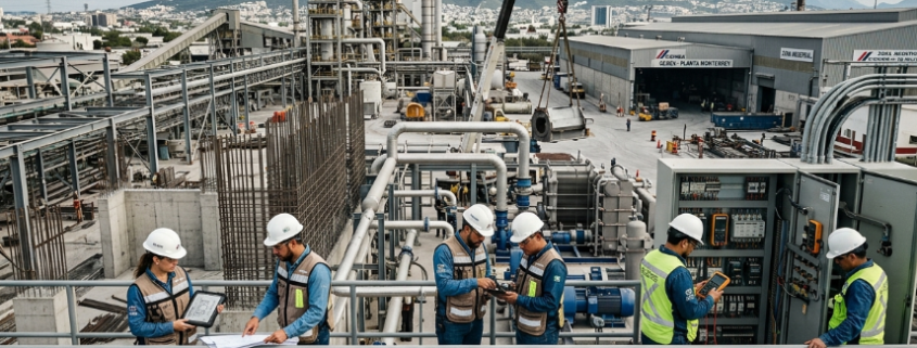 Instalación de plantas industriales en Monterrey con coordinación eléctrica, civil y mecánica por Grupo TAFO