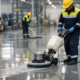 Mantenimiento de piso epóxico industrial