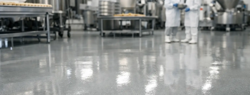 Piso epóxico para industria alimentaria