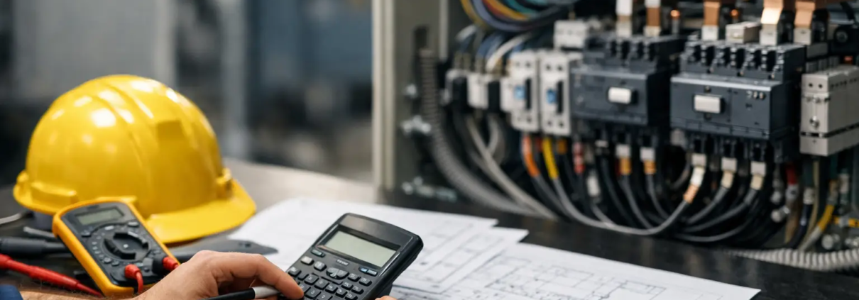 Cómo calcular carga eléctrica industrial