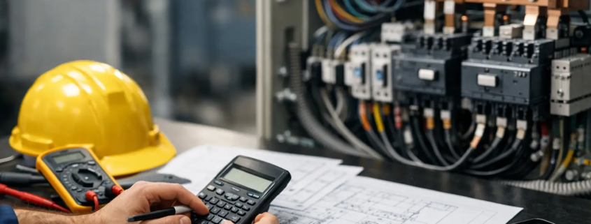 Cómo calcular carga eléctrica industrial