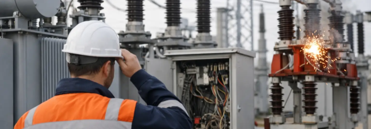 Errores comunes en subestaciones industriales