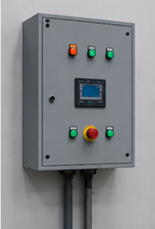 tableros_electricos Tablero eléctrico de control para sistema de aire comprimido industrial con monitoreo y protección de los equipos de generación de aire.