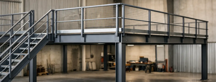 Cómo diseñar un entrepiso metálico industrial