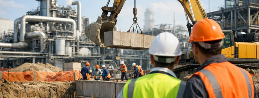 Obra civil para plantas industriales sin paradas