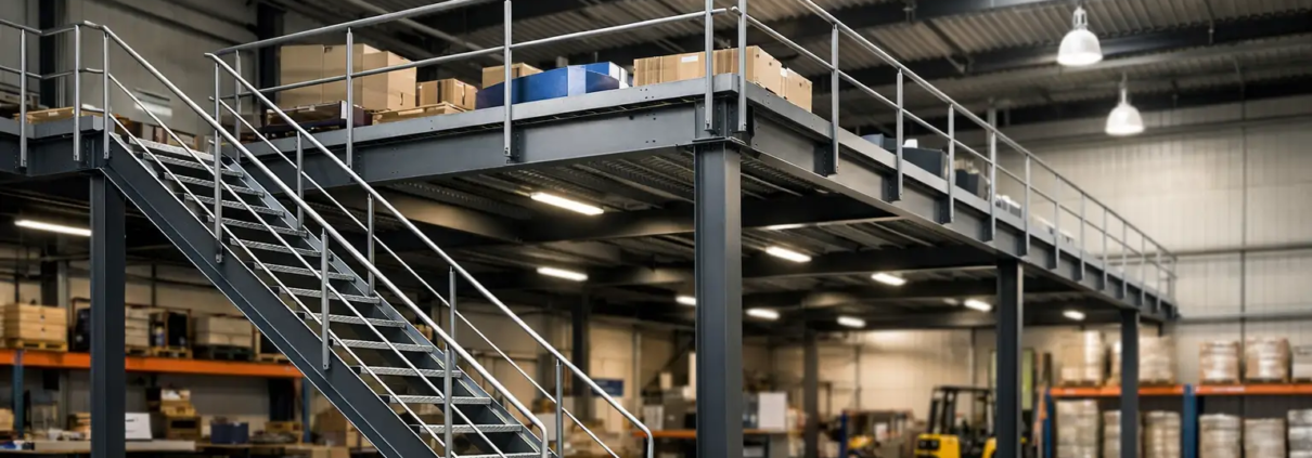 Guía para diseñar mezzanines industriales