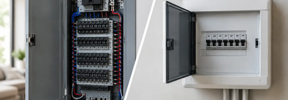 Tablero eléctrico versus centro carga: cuál conviene 1 Tablero eléctrico versus centro carga: cuál conviene